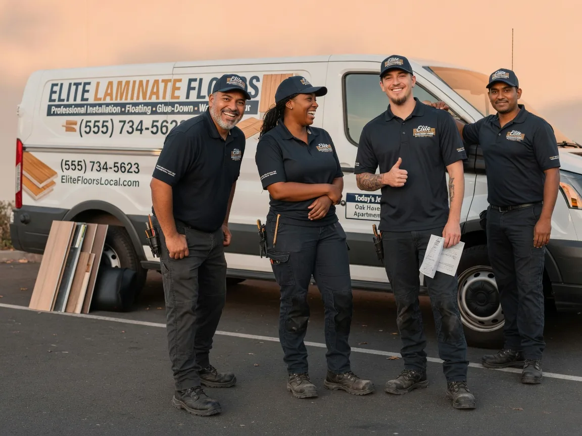 Laminate flooring installation company in Enning, SD
